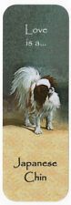 JAPANESE CHIN BEAUTIFUL DOG BOOKMARK SAME IMAGE BOTH SIDES GREAT GIFT