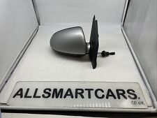 SMART CAR 451 FORTWO 2007+ OS RIGHT DRIVERS SILVER MANUAL DOOR WING MIRROR