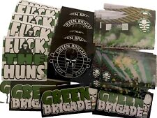25 x Glasgow Celtic The Green Brigade Stickers Bhoys IRA Hoops Flag Scarf CFC