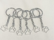 6 PAW PATROL THEMED KEYRINGS