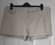 Ladies Beige Shorts Size 20