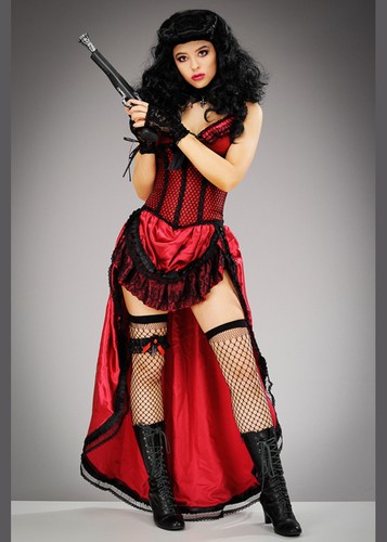 Ladies western madam - madam, red