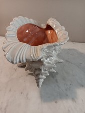 Large Ceramic Conch Seashell