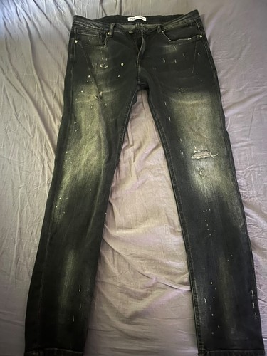 Mens zara jeans splash blue - splash,