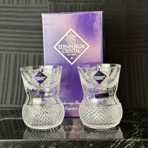 Edinburgh crystal thistle - crystal, 'thistle'