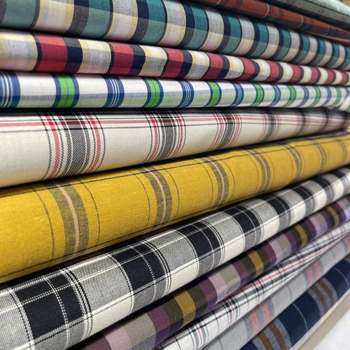 100 cotton tartan - cotton, check