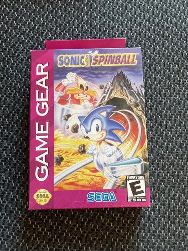 Sonic spinball sega game - spinball,