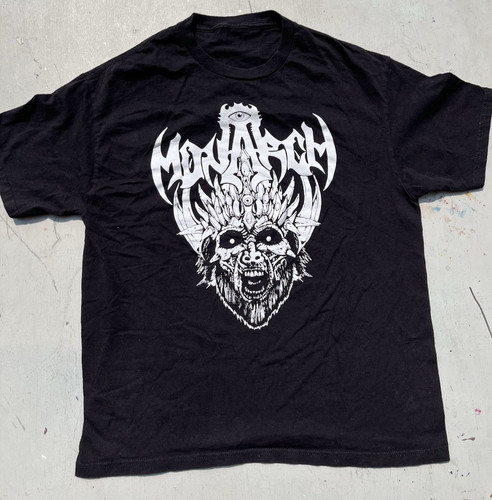 Men monarch shirt black - monarch, t-shirt