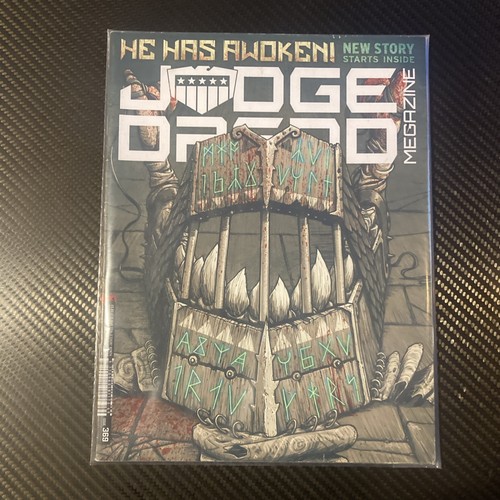 Judge dredd magazine megazine - magazine,