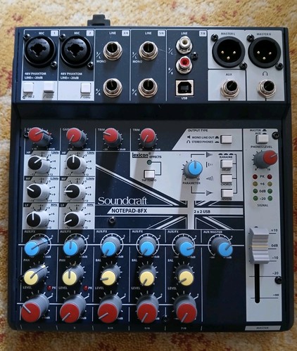 Soundcraft notepad 8fx - soundcraft, notepad-8fx