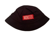 Trapstar Monster Bar logo Black Bucket Hat Nwot New Unworn