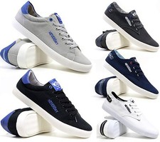 Mens Lace Up Casual Canvas