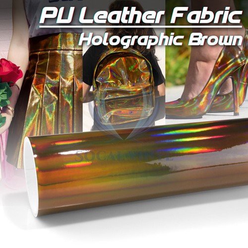 Fabric holographic bronze - fabric,