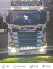 Scania 5 X LED Grill Strip