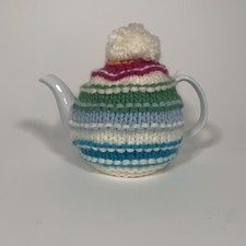 Teapot with Handmade Knitted