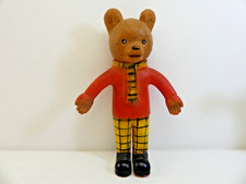 (RefJOH2) Rupert the Bear figure model with movable head approx 28cm tall