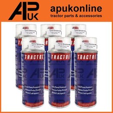 6x Tractol Orange Aerosol