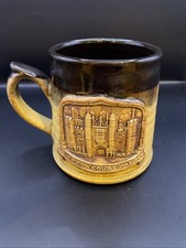 Stonebridge Pottery Hampton Court Palace Half Pint Tankard Vintage Brown Mug
