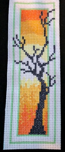 Completed cross stitch - completed,