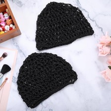  Mesh Crochet Hair Nets Women