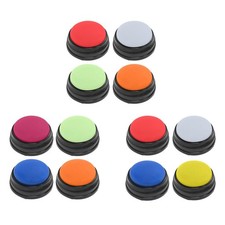 4x Recordable Talking Buttons Dog Interactive Toy Dogs Cats Recorder Playback