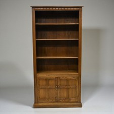 Ercol Wide Tall Bookcase Mural