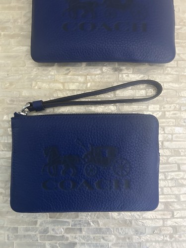 Coach corner zip wristlet with - coach,