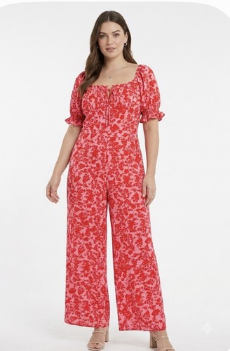 Qed london floral wide leg - qed,