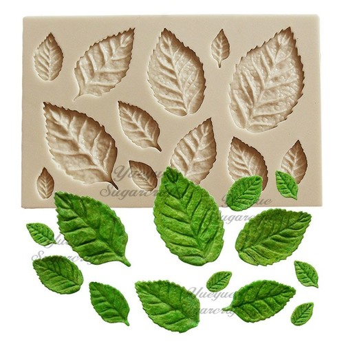Leaf leaves silicone fondant - leaf,