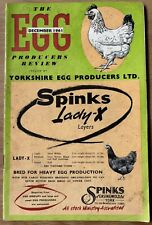THE EGG PRODUCERS REVIEW December 1961 Yorkshire Poultry Hens MAGAZINE