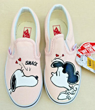 New Vans Classic Peanuts canvas shoes - Lucy/Snoopy Pink (EU 28/UK 10/11)