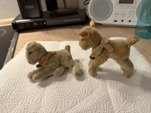 Steiff lamb sheep vintage - 2x,