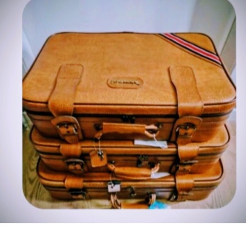 Set vintage leather - set,