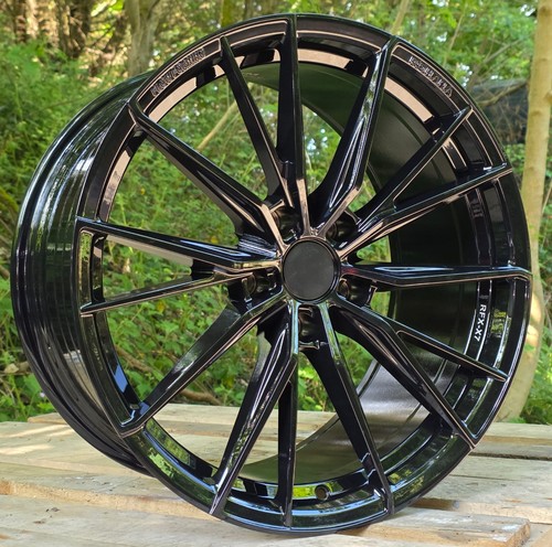 Black rx7 alloy wheels - x4,