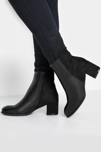 Block ankle boots - block, in
