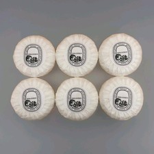 NEW Set of 6 Diptyque Philosykos Round Soap Bar 30g/1.06oz each - Saint Germain