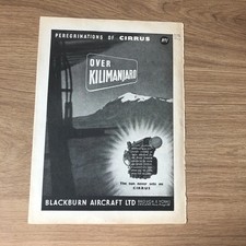 SAIR03 MAGAZINE ADVERT 11X8 BLACKBURN AIRCRAFT LTD: “CIRRUS”