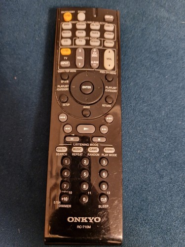 Onkyo 710m remote control - remote,