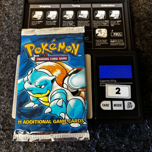 Pokemon base set - booster, pack