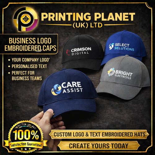 Custom logo cap business - logo,
