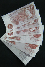 Ten shilling note 1914 - ten,