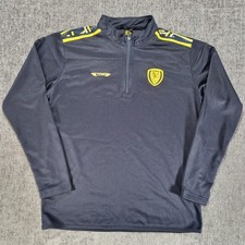 TAG Burton Albion Track Jacket Brewers Medium P2P 21" Football Training Navy