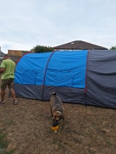 Family tent large tunnel type - family,