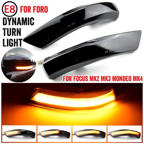 Led side door wing mirror - 2x,