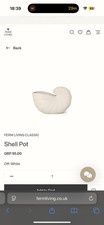 FERM LIVING OFF WHITE SHELL