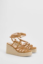Faith Tan Wedges Womens