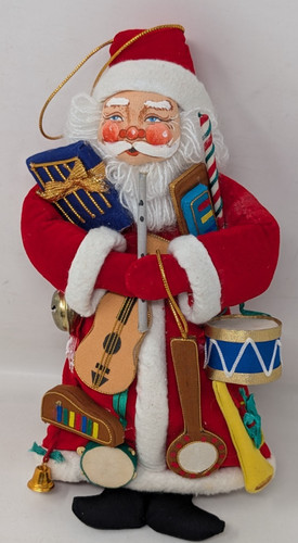 Vintage christmas corner santa - vintage,