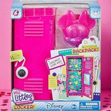 Real Littles Disney Minnie Mouse Locker & Exclusive Backpack Set Age 6+  Gift