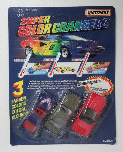 Matchbox super color - color, changers