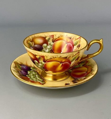 Aynsley orchard gold fruit - gold,